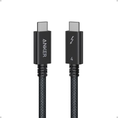 Anker Kabel Usb C Usb C Thunderbolt 4 240w 40 Gb/s 1 M Czarny Usb4 Anker Kabel Usb C Usb C Thunderbolt 4 240w 40 Gb/s 1 M Czarny Usb4