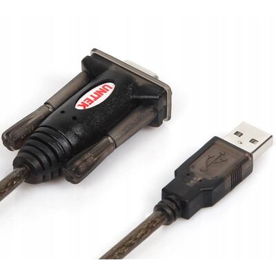 Kabel Usb Unitek Usb-A - Rs-232 1.5 M Czarny (Usbt Kabel Usb Unitek Usb-A - Rs-232 1.5 M Czarny (Usbt
