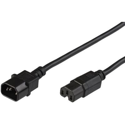 Inny producent Microconnect Przedłużacz C14-C15 3m Inny producent Microconnect Przedłużacz C14-C15 3m