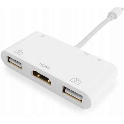 Spacetronik Multiport Iphone Lightning 9in1 Spu-M13 Spacetronik Multiport Iphone Lightning 9in1 Spu-M13
