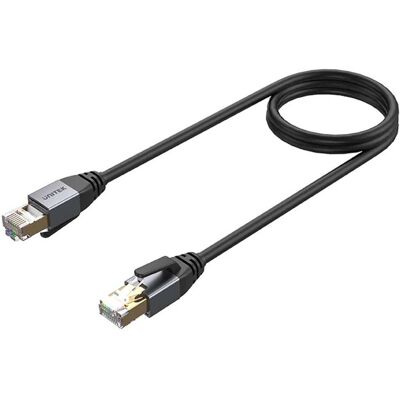 Patch Cable Kat.8 (S/FTP) Unitek 8m czarny Patch Cable Kat.8 (S/FTP) Unitek 8m czarny