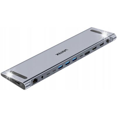 Inny producent Stacja Dokująca Unitek Uhub15+ Usb-C - 4k Hdmi Dp Usb Rj-45 Sd Pd 100w Kvm Inny producent Stacja Dokująca Unitek Uhub15+ Usb-C - 4k Hdmi Dp Usb Rj-45 Sd Pd 100w Kvm
