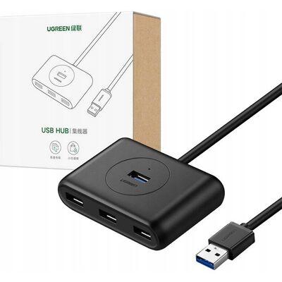 Inny producent Ugreen Adapter Rozdzielacz Hub Usb 4w1 Do Usb 3.0 5gbps Inny producent Ugreen Adapter Rozdzielacz Hub Usb 4w1 Do Usb 3.0 5gbps