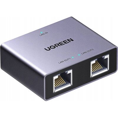 Ugreen Adapter Usb-C Rozgałęźnik Hub Ethernet Rozdzielacz Lan Rj45 1gbps Ugreen Adapter Usb-C Rozgałęźnik Hub Ethernet Rozdzielacz Lan Rj45 1gbps