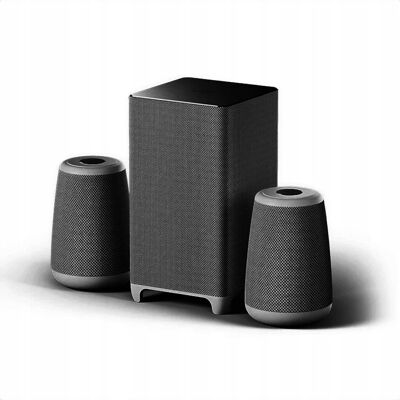 Inny producent Głośniki Kino Domowe Subwoofer 2.1 Bluetooth 5.0 40W TWS Zestaw Głośników Inny producent Głośniki Kino Domowe Subwoofer 2.1 Bluetooth 5.0 40W TWS Zestaw Głośników
