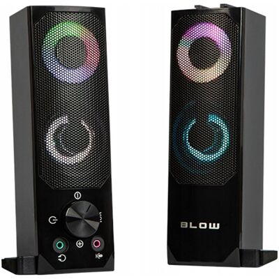 Inny producent GŁOŚNIKI KOMPUTEROWE BLUETOOTH SOUNDBAR 2.0 6W USB 5V DC LED RGB 2w1 ZESTAW Inny producent GŁOŚNIKI KOMPUTEROWE BLUETOOTH SOUNDBAR 2.0 6W USB 5V DC LED RGB 2w1 ZESTAW