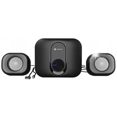 Inny producent Głośniki Natec Pug 11W RMS 2.1 Czarne Inny producent Głośniki Natec Pug 11W RMS 2.1 Czarne
