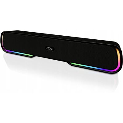 Inny producent Przenośny głośnik Bluetooth soundbar 450W USB SD podświetlenie RGB Phantom Inny producent Przenośny głośnik Bluetooth soundbar 450W USB SD podświetlenie RGB Phantom
