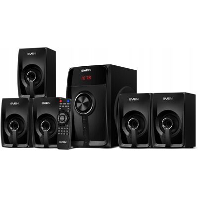 SVEN PTE LTD SVEN HT-202 głośniki komputerowe, do telewizora, 5.1, radio FM, bluetooth SVEN PTE LTD SVEN HT-202 głośniki komputerowe, do telewizora, 5.1, radio FM, bluetooth