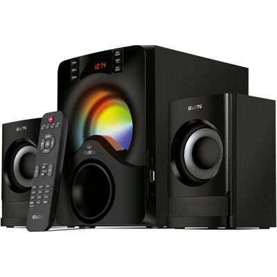 SVEN PTE LTD SVEN MS-312 głośniki komputerowe 2.1 BLUETOOTH, USB, FM, WYŚWIETLACZ, PILOT SVEN PTE LTD SVEN MS-312 głośniki komputerowe 2.1 BLUETOOTH, USB, FM, WYŚWIETLACZ, PILOT
