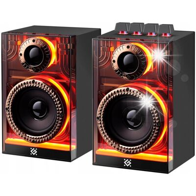 Inny producent Zestaw głośników 2.0 Defender FUTURO 20 W czarny Inny producent Zestaw głośników 2.0 Defender FUTURO 20 W czarny