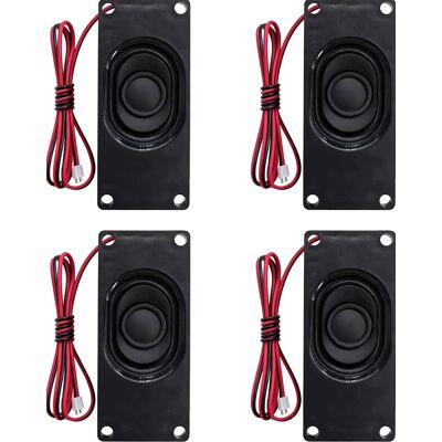Inny producent Głośniki 4 Sztuki Mini 3w 8 Omów Jst-Ph2.0 Dźwięk Elektronika Projekty Inny producent Głośniki 4 Sztuki Mini 3w 8 Omów Jst-Ph2.0 Dźwięk Elektronika Projekty