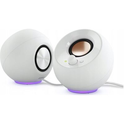 Inny producent Głośniki Creative Pebble Se 2.0 Usb-C Białe Rgb 4.4w 8.8w Inny producent Głośniki Creative Pebble Se 2.0 Usb-C Białe Rgb 4.4w 8.8w