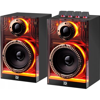 Inny producent Głośniki Defender Futuro 2.0 20w Bluetooth Usb Podświetlenie Rgb Mp3 Inny producent Głośniki Defender Futuro 2.0 20w Bluetooth Usb Podświetlenie Rgb Mp3