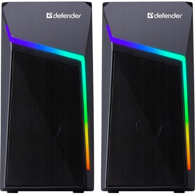 Głośniki Komputerowe 2.0 USB LED Do Komputera Laptopa PC Defender STELLA Głośniki Komputerowe 2.0 USB LED Do Komputera Laptopa PC Defender STELLA