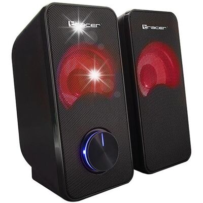 Inny producent Głośniki komputerowe 2.0 USB Tracer Loop podświetlenie RGB Inny producent Głośniki komputerowe 2.0 USB Tracer Loop podświetlenie RGB