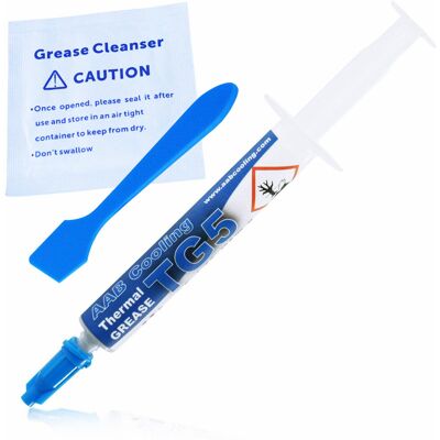 AABCOOLING THERMAL GREASE 5 - 4g - TG5 PASTA TERMOPRZEWODZACA DO PROCESORA 12,5W/mK PC CPU GPU LAPTOP CHŁODZENIE KOMPUTER-OWE AABCOOLING THERMAL GREASE 5 - 4g - TG5 PASTA TERMOPRZEWODZACA DO PROCESORA 12,5W/mK PC CPU GPU LAPTOP CHŁODZENIE KOMPUTER-OWE