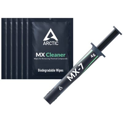 Arctic MX-7 4g i 6szt MX Cleaner, pasta termoprzewodząca (ACTCP00092A) Arctic MX-7 4g i 6szt MX Cleaner, pasta termoprzewodząca (ACTCP00092A)