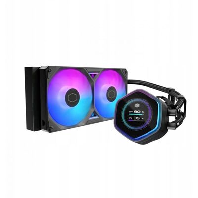 Inny producent Chłodzenie Cooler Master MasterLiquid 240 Atmos II LCD Inny producent Chłodzenie Cooler Master MasterLiquid 240 Atmos II LCD