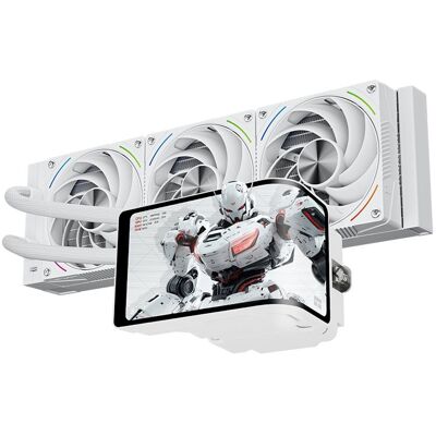 Chłodzenie wodne AiO Thermalright Wonder Vision 360 Turbo Argb White Chłodzenie wodne AiO Thermalright Wonder Vision 360 Turbo Argb White