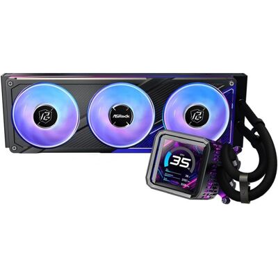 Chłodzenie wodne ASRock Phantom Gaming 360 LCD 3x120mm Chłodzenie wodne ASRock Phantom Gaming 360 LCD 3x120mm
