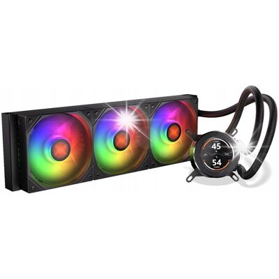 Inny producent Chłodzenie wodne KRUX HydroGlance 360 ARGB LCD (KRXE004) 120 mm Inny producent Chłodzenie wodne KRUX HydroGlance 360 ARGB LCD (KRXE004) 120 mm