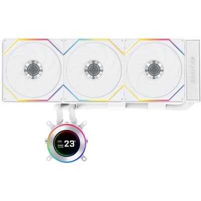 Lian-Li Chłodzenie wodne Lian Li HydroShift II LCD-C 360TL ARGB White 360mm Lian-Li Chłodzenie wodne Lian Li HydroShift II LCD-C 360TL ARGB White 360mm