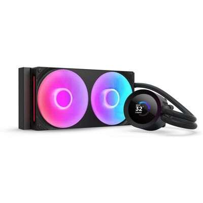 Chłodzenie wodne NZXT Kraken Plus 240 RGB LCD czarne Chłodzenie wodne NZXT Kraken Plus 240 RGB LCD czarne