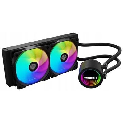 NATEC Chłodzenie wodne HYDRIA GENESIS 240 ARGB czarne NATEC Chłodzenie wodne HYDRIA GENESIS 240 ARGB czarne