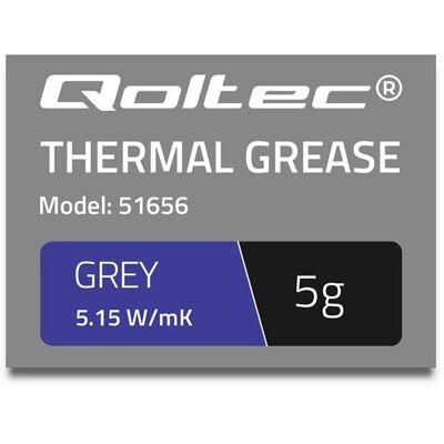 Pasta termoprzewodząca QOLTEC, 5 g Pasta termoprzewodząca QOLTEC, 5 g