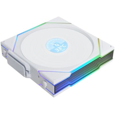 Lian-Li Wentylator Lian Li Uni Fan Tl Lcd Wireless Reverse Blade Pwm 140mm White Lian-Li Wentylator Lian Li Uni Fan Tl Lcd Wireless Reverse Blade Pwm 140mm White