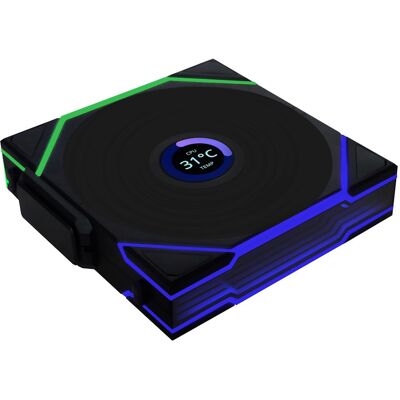 Lian-Li Wentylator Lian Li UNI FAN TL Wireless LCD ARGB PWM 120mm czarny Lian-Li Wentylator Lian Li UNI FAN TL Wireless LCD ARGB PWM 120mm czarny