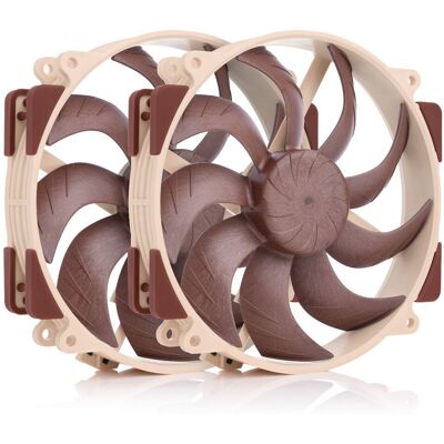 Zestaw wentylatorów Noctua NF A14x25r G2 PWM Sx2 Push Pull 140mm Zestaw wentylatorów Noctua NF A14x25r G2 PWM Sx2 Push Pull 140mm