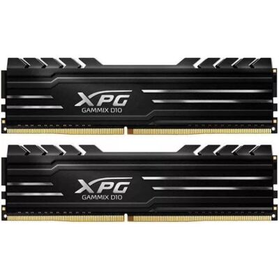 Adata Pamięć XPG GAMMIX D10 DDR4 3200 DIMM 32GB (2x16) Adata Pamięć XPG GAMMIX D10 DDR4 3200 DIMM 32GB (2x16)