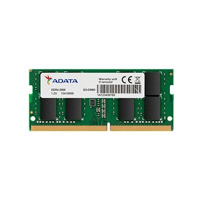 ADATA Premier 16 GB, DDR4, 2666 MHz (PC4-21300), CL19, pamięć SODIMM, 1024 x 8 ADATA Premier 16 GB, DDR4, 2666 MHz (PC4-21300), CL19, pamięć SODIMM, 1024 x 8