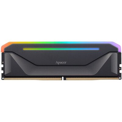 Pamięć DDR5 Apacer NOX RGB 32GB (2x16GB) 6000MHz CL38 1,35V Black HS Pamięć DDR5 Apacer NOX RGB 32GB (2x16GB) 6000MHz CL38 1,35V Black HS