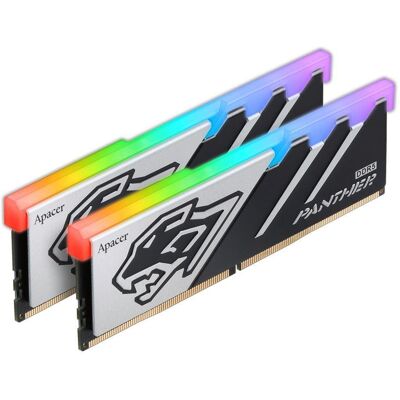 Pamięć DDR5 Apacer Panther RGB 32GB (2x16GB) 5600MHz CL40 1,25V Pamięć DDR5 Apacer Panther RGB 32GB (2x16GB) 5600MHz CL40 1,25V