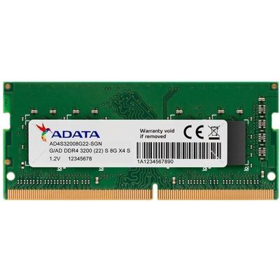 Pamięć RAM ADATA 8GB DDR4 3200MHz Pamięć RAM ADATA 8GB DDR4 3200MHz