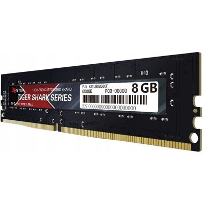 Pamięć RAM X-Star Tiger Shark DDR4 8GB 2666Mhz Pamięć RAM X-Star Tiger Shark DDR4 8GB 2666Mhz