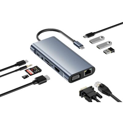 Apple Adapter 11w1 Type C , SD, HDMI, LAN, USB 2.0 x2, USB,HDMI Do Macbook Apple Adapter 11w1 Type C , SD, HDMI, LAN, USB 2.0 x2, USB,HDMI Do Macbook