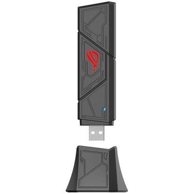 ROG USB-BE92 Tri-Band Wi-Fi Adapter, Wi-Fi 7, 802.11be Asus (90IG09I0-MO0B00) ROG USB-BE92 Tri-Band Wi-Fi Adapter, Wi-Fi 7, 802.11be Asus (90IG09I0-MO0B00)