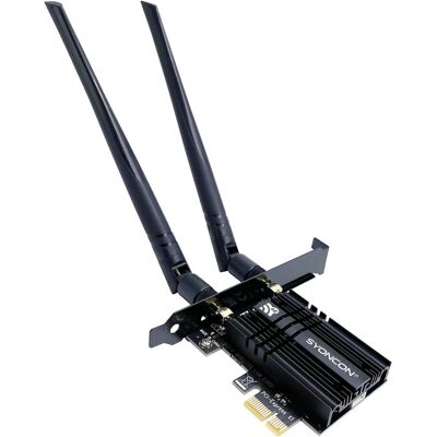Amazon KARTA SIECIOWA WEWNĘTRZNA PCI EXPRESS AXE5400 WiFi 6E PCIe BLUETOOTH Amazon KARTA SIECIOWA WEWNĘTRZNA PCI EXPRESS AXE5400 WiFi 6E PCIe BLUETOOTH
