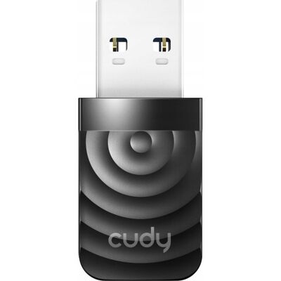 Inny producent Cudy Wu1300s Karta Sieciowa Adapter Wifi 2,4/5ghz Ac1300 Usb 3.0 Windows Inny producent Cudy Wu1300s Karta Sieciowa Adapter Wifi 2,4/5ghz Ac1300 Usb 3.0 Windows