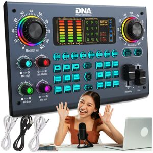 DNA SC TWO zewnętrzna karta dźwiękowa cyfrowa akumulatorowa interfejs audio Bluetooth DSP USB-C DNA SC TWO zewnętrzna karta dźwiękowa cyfrowa akumulatorowa interfejs audio Bluetooth DSP USB-C