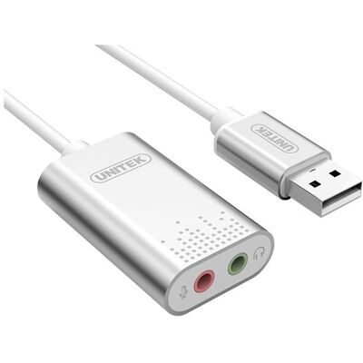 Inny producent Karta dźwiękowa Unitek Y-247A USB Stereo Inny producent Karta dźwiękowa Unitek Y-247A USB Stereo