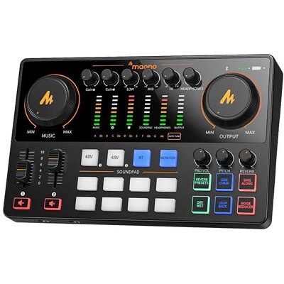 Mixer Audio i Karta Dźwiękowa MAONO E2 Gen2 (XLR Mic Jack*2) Mixer Audio i Karta Dźwiękowa MAONO E2 Gen2 (XLR Mic Jack*2)