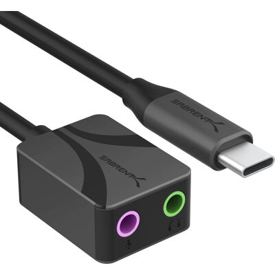 Inny producent Adapter Audio Usb Karta Dźwiękowa Stereo 24bit 96khz Aluminiowa Inny producent Adapter Audio Usb Karta Dźwiękowa Stereo 24bit 96khz Aluminiowa