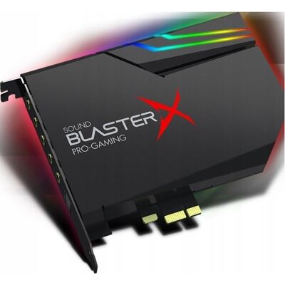 Inny producent Karta dźwiękowa Creative Sound Blaster X AE-5 Plus czarny/black PCI-e Inny producent Karta dźwiękowa Creative Sound Blaster X AE-5 Plus czarny/black PCI-e
