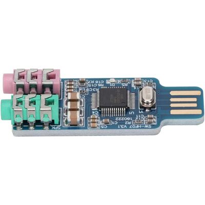 Inny producent Karta Dźwiękowa Usb Zewnętrzna Adapter Audio Laptop Komputer Gaming Inny producent Karta Dźwiękowa Usb Zewnętrzna Adapter Audio Laptop Komputer Gaming