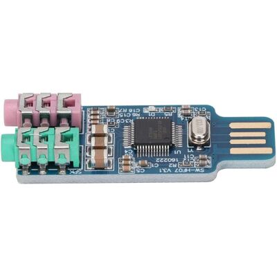 Inny producent Karta Dźwiękowa Usb Zewnętrzna Bez Sterowników Komputer Laptop Przenośna Inny producent Karta Dźwiękowa Usb Zewnętrzna Bez Sterowników Komputer Laptop Przenośna
